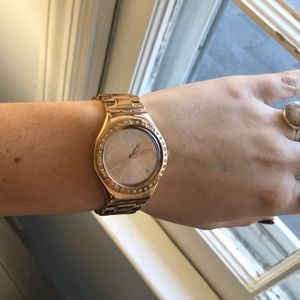 Swatch Rose Gold Watch